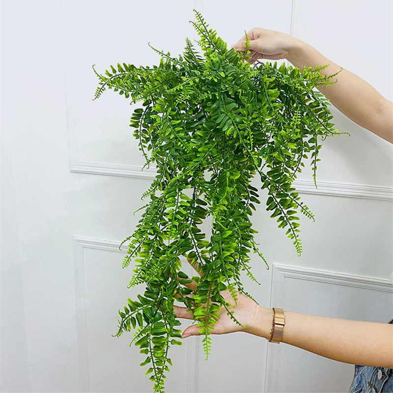 Decoración de Planta Colgante de Helecho Artificial