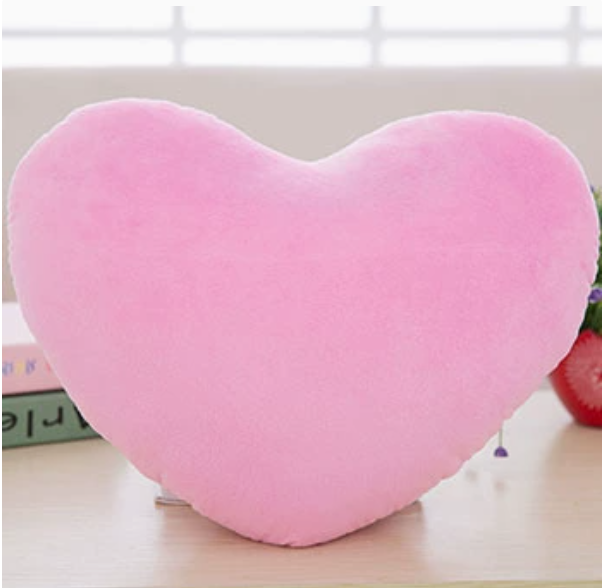 Cojín Almohada con Forma de Corazón