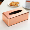 Luxury Tissue Dispenser — Rose Gold Finish | Home Decor